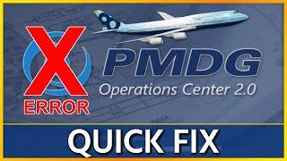 PMDG Operations Center not connecting to server - quick help