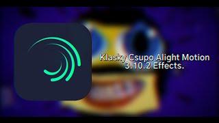 Klasky Csupo Alight Motion 3.10.2 Effects.