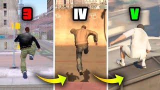 Parkour in GTA Games (Evolution)