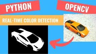 Realtime Color Detection (Webcam) [8] | OpenCV Python Tutorials for Beginners 2020