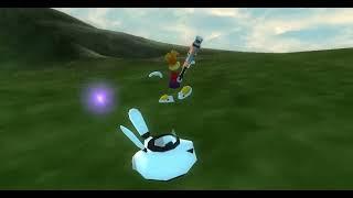 Rayman 4 Prototype - Rabbid Boss (And vehicle mechanics)