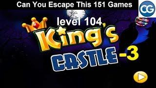 [Walkthrough] Can You Escape This 151 Games level 104 - King's castle 3 - Complete Game