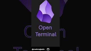 Obsidian Terminal Plugin in 1 Minute 🪨