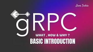 gRPC for Beginners  | What, Why & How gRPC ? | Must-Know Basics! @Javatechie