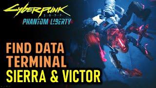 Find Data Terminal Sierra & Victor | Somewhat Damaged | Cyberpunk 2077 Phantom Liberty