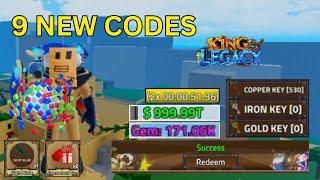 *NEW* ALL WORKING CODES IN KING LEGACY 2024! | KING LEGACY CODES TOY