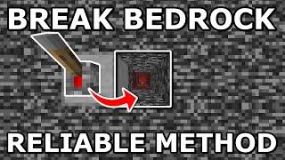 How to Break Bedrock in Minecraft 1.21 & Go Above The Nether Roof! Working Glitch!