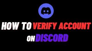 How To Verify Your Account On Discord In Laptop/PC/Desktop/Computer | Verify Discord Email