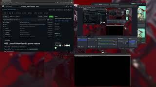 How to use the obs-gstreamer plugin with vaapi and obs-vkcapture together on linux.