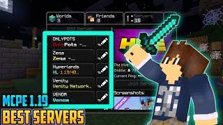 Best PvP Servers For Minecraft Pe  | Top 5 PvP practice Servers | Minecraft Bedrock Mcpe 1.19