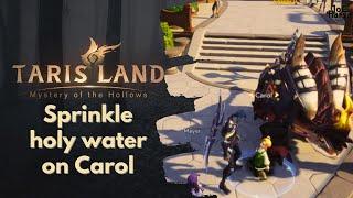 Sprinkle holy water on Carol Tarisland Smart Water