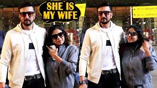 Actor Kiccha Sudeep With His Wife Priya Sudeep Spotted At Airport | Kiccha Sudeep Latest Video | NB