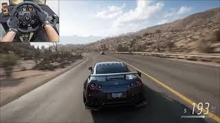 (77) Nissan GTR R35 Nismo - Forza Horizon 5 _ Logitech G923 Streering Wheel