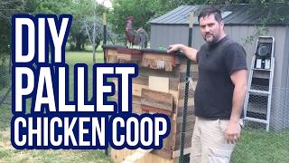 DIY Pallet Chicken Coop