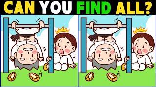 Spot The Difference : Genius Only!  Take This Brain Challenge Now! Brain Workout! 【Normal】 #806