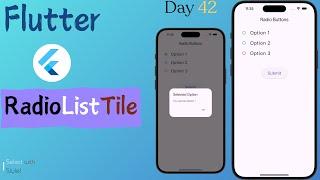 Flutter RadioListTile Widget Tutorial || How to Use RadioListTile in Flutter!