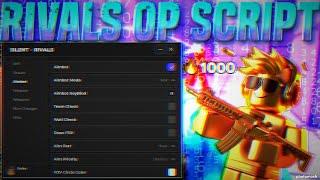 RIVALS ROBLOX SCRIPT GUI \ AIMBOT, ESP \ UNLOCK ALL \ NO BAN | FREE DOWNLOAD \ PASTEBIN