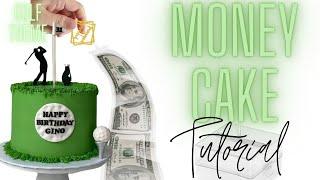 How to make a MONEY CAKE! | Surprise Pull Out Money Cake Tutorial