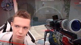 ЭТО ПИ3ДЕЦ! САМЫЙ ЛУЧШИЙ СНАЙПЕР С AX308 В WARFACE ! - РЕАКЦИЯ