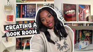 Building & Decorating My Dream Library!  | Vlog