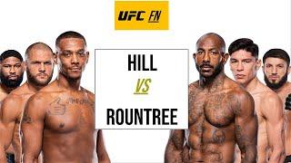 Breaking Down Every Fighter On UFC FN Hill vs Rountree (And Predictions)