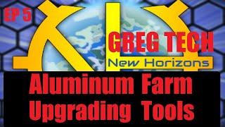 Upgraded Tools & Aluminum Ore Farm Ep 5 Minecraft GregTech New Horizons GTNH 2023