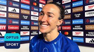 LUCY BRONZE: 'We're here to win the league'  Big time VIBES after Chelsea's win over Arsenal