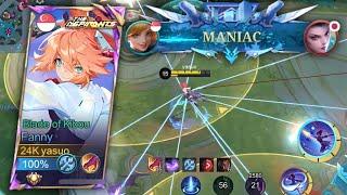 FANNY GAMEPLAY BEFORE THEY NERF HER | MLBB