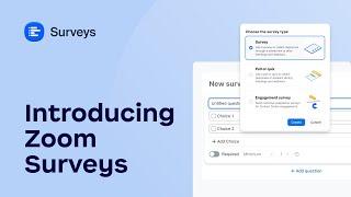 Introducing Zoom Surveys