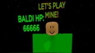 Roblox UFA2 Baldi Boss Fight