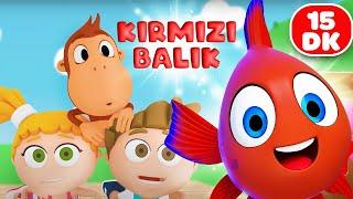 Red Fish | Kukuli Animal Songs for Children | Bee, Frog, Meow, Rooster, RED FISH