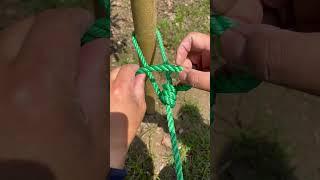 Incredible Slip Knot #camping #survival #bushcraft #outdoors