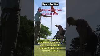 Understanding Unplayable Lies in Golf: Rule 19.2 Explained