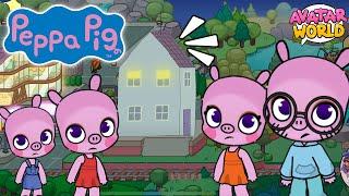 Peppa Pig in AVATAR WORLD! | The Noisy Night ‍