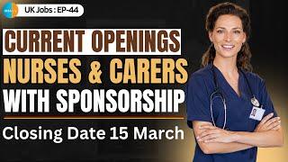 New UK jobs with visa sponsorship | UK Work Visa for Nurses & Carers