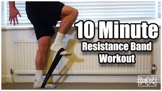 10 MINUTE RESISTANCE BAND WORKOUT | Pre-Training & Match Muscle Activation for Footballers