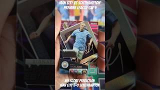 MAN CITY VS SOUTHAMPTON PREMIER LEAGUE ADRENALYN XL #premierleague #panini #shorts #manchestercity