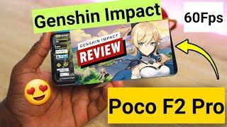 Poco f2 pro genshin impact 60fps high graphics gameplay test