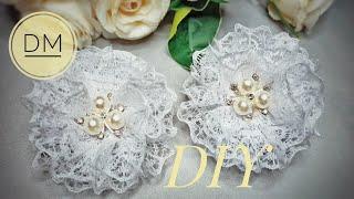 НЕЖНЫЕ БАНТИКИ ИЗ КРУЖЕВА / DELICATE lace bows