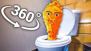 Gegagedigedagedago Toilet in 360° Video | VR / 8K | ( Gegagedigedagedago meme )