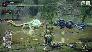 Dog Fight [Monster Hunter Rise: Sunbreak Zinogre Vs Lunagaron]