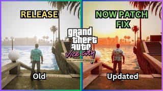 Release vs Patch: Fix Now! GTA Vice City Definitive Edition Update Fixed!