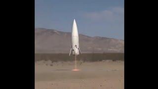 First liquid fueled rocket