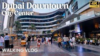 Dubai Downtown City Center in Winter 2024 | Dubai Travel Guide 4K HDR