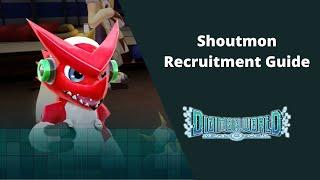 Shoutmon Recruitment Guide - Digimon World Next Order - 100% Walkthrough Guide 21