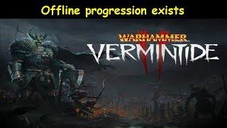 Warhammer Vermintide 2 | Offline Progression Does Exist [PS4][Xbox One]