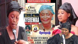 Auntie Naa Girls Sp Death!Daughter Speaks;My Mum Died Over Milk Konko!They K!lled Her