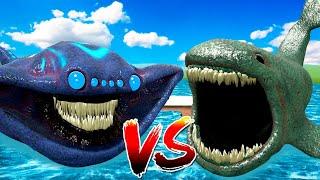 WHO IS THE STRONGEST SEA MONSTER? The Bloop vs El Gran Majá in Garry's Mod