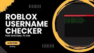 Roblox Username Checker: Find Available Names Fast & Easy!