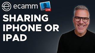 How to Share Your iPhone or iPad Screen in Ecamm Live